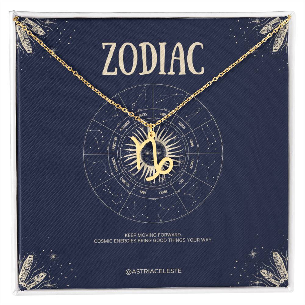 Celestial Zodiac Necklace